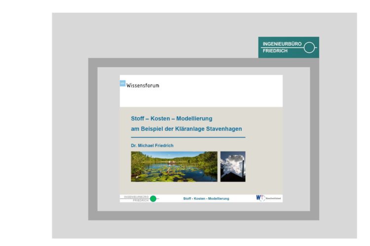 Stoff-Kosten-Modellierung am Beispiel der Kläranlage Stavenhagen
