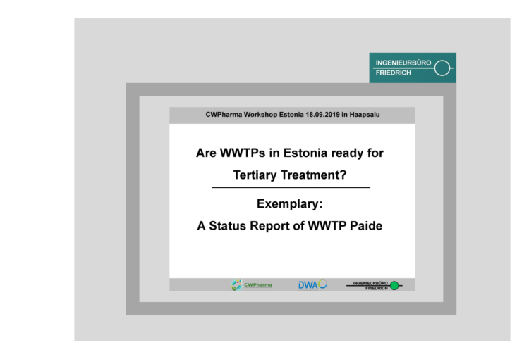 Belastungsstudie für die Kläranlage Paide